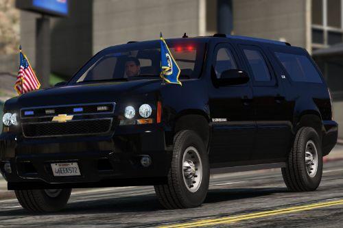 Chevrolet Suburban Secret Service [Add-On | Wipers | LODs]